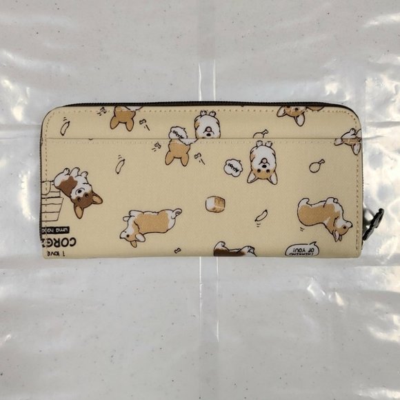 Waterproof Corgi Long Wallet Fits Phone & Bills - Picture 10 of 16